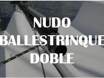 nudo ballestrinque doble